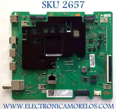 MAIN PARA TV SAMSUNG / NUMERO DE PARTE BN94-15565W / BN41-02751A / BN41-02751 / BN97-17938A / P04/ 0056/ 20200807/ MX10BN9415565WA675N870056 / PANEL CY-BT065HGHV1H / MODELO UN65TU7000FXZA CC02 / UN65TU7000FXZA / UN65TU7000F